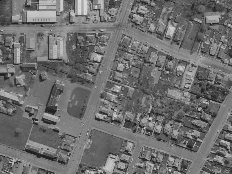 50 Nursery Road from the air, 1970-1974