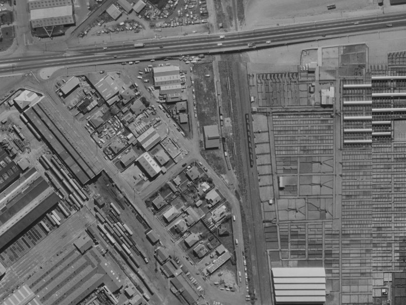 18 Tyne Street from the air, 1970-1974