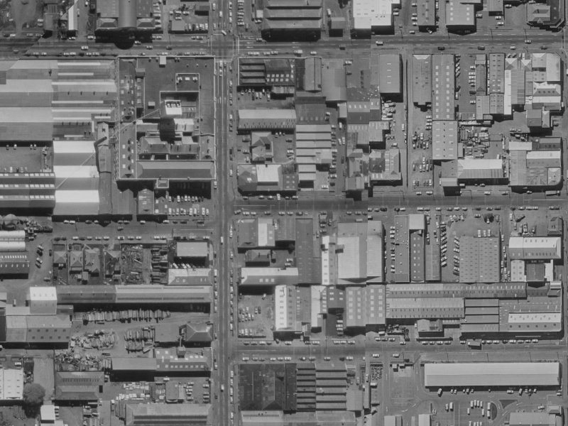 22 Walker Street from the air, 1970-1974