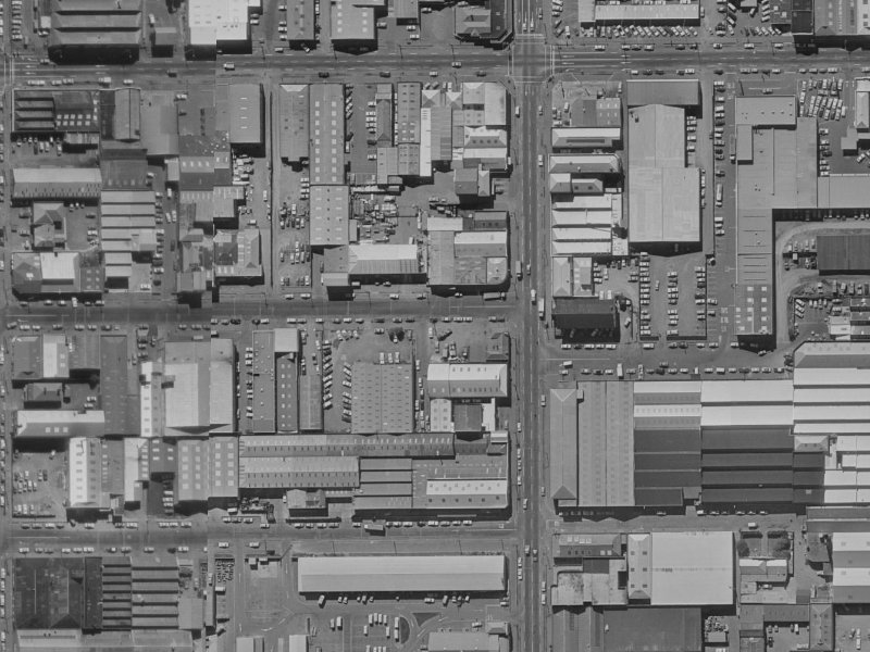 40 Walker Street from the air, 1970-1974