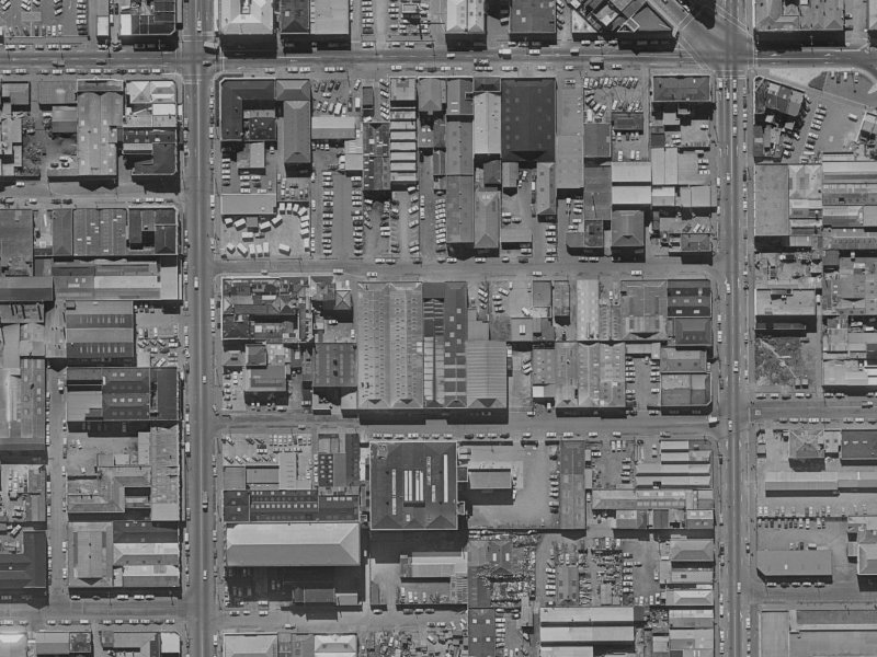 22 Southwark Street from the air, 1970-1974