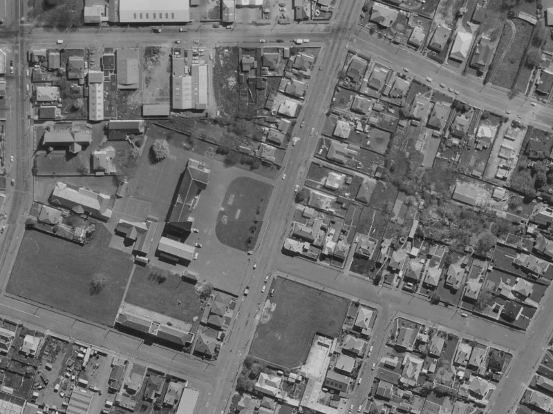 33 Nursery Road from the air, 1970-1974