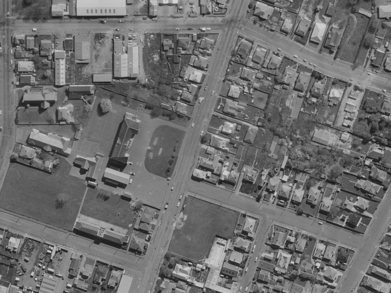 46 Nursery Road from the air, 1970-1974