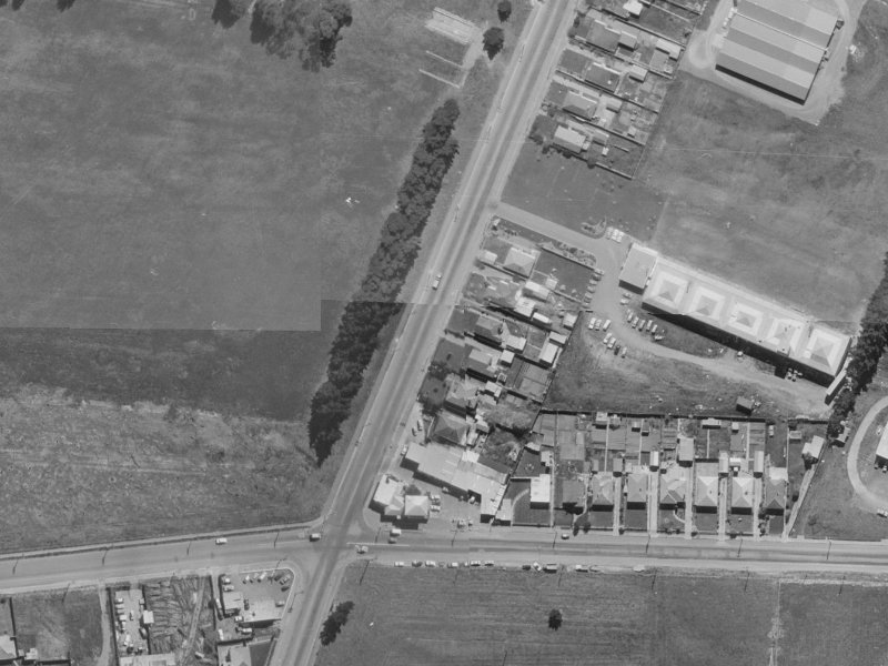 60 Carmen Road from the air, 1970-1974