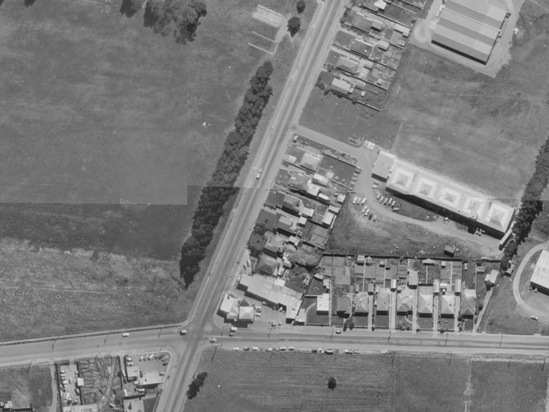 58 Carmen Road from the air, 1970-1974