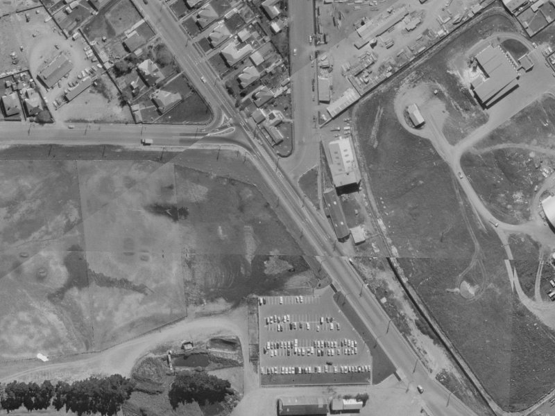 35 Racecourse Road from the air, 1970-1974