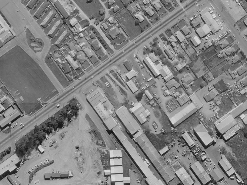 121A Main South Road from the air, 1970-1974