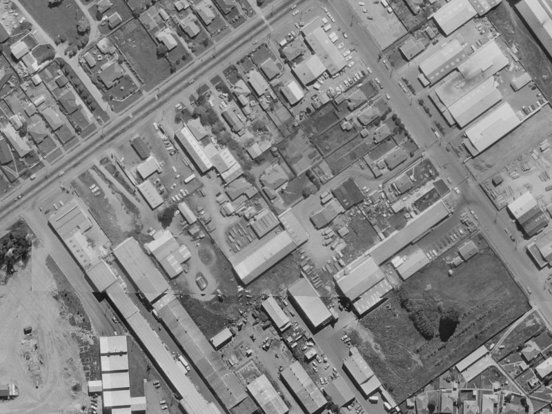 111 Main S Road from the air, 1970-1974