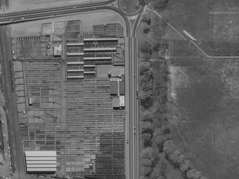 Deans Avenue from the air, 1970-1974