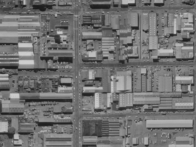 8 Walker Street from the air, 1970-1974