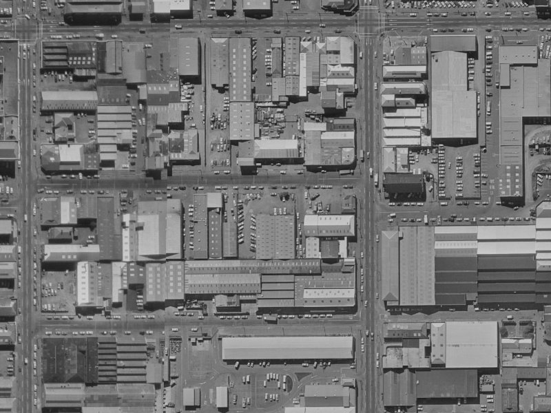 36 Walker Street from the air, 1970-1974