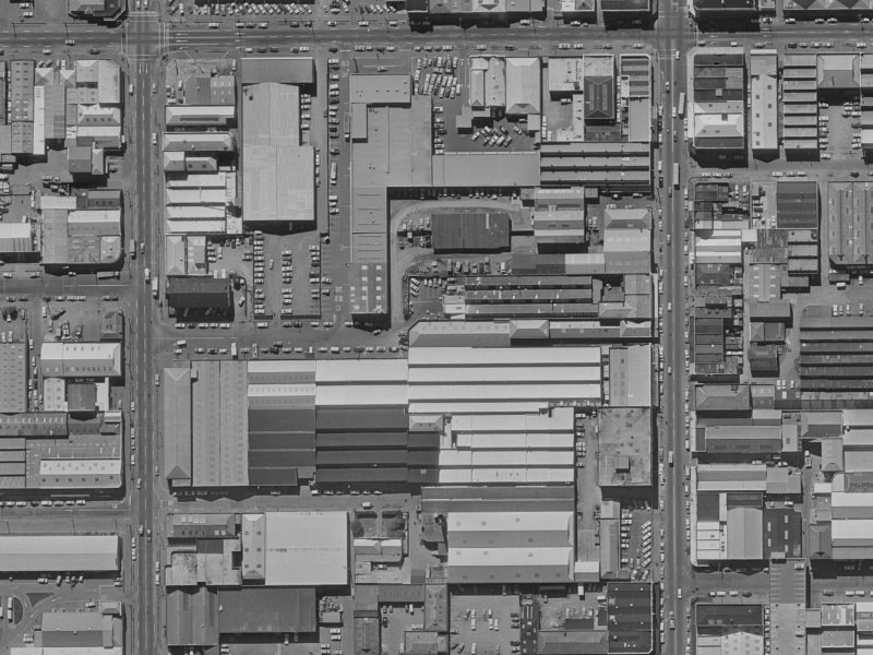 21E Winchcombe Street from the air, 1970-1974