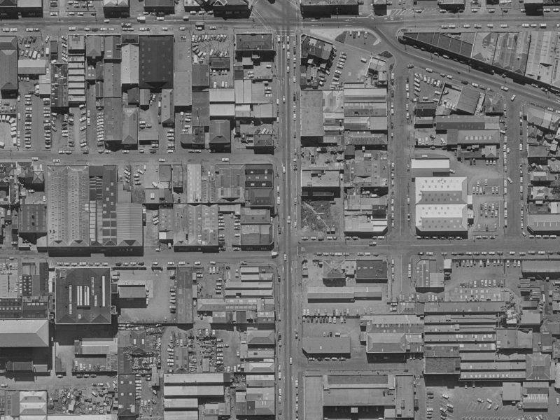 165 Madras Street from the air, 1970-1974