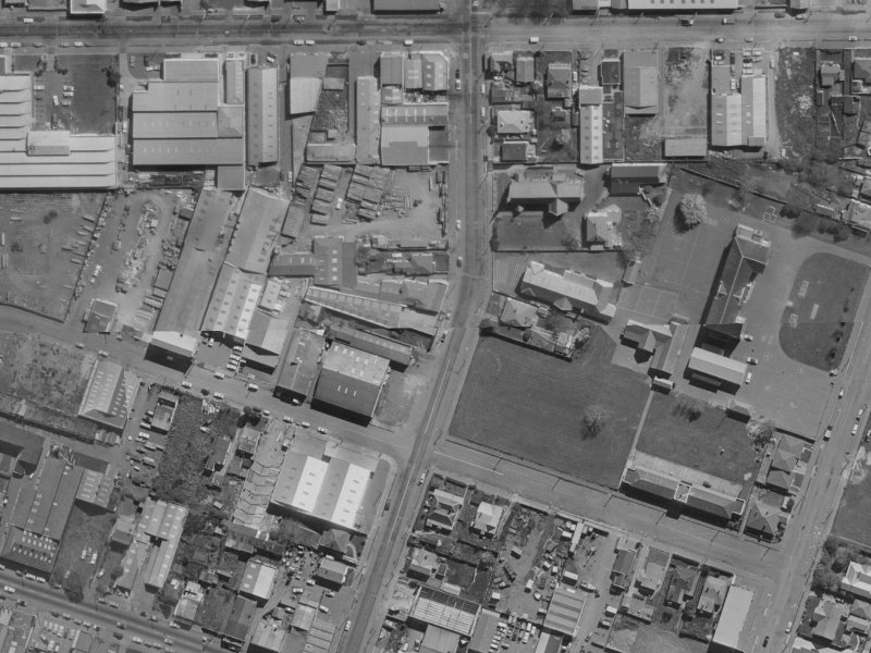 33 Phillips Street from the air, 1970-1974