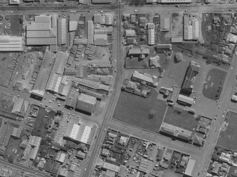 30 Phillips Street from the air, 1970-1974
