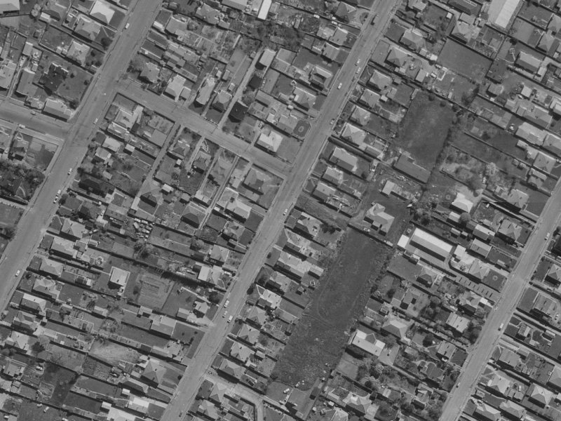 70 Olliviers Road from the air, 1970-1974