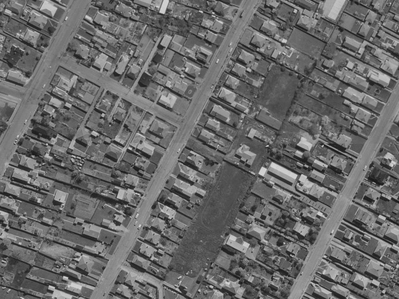 74B Olliviers Road from the air, 1970-1974