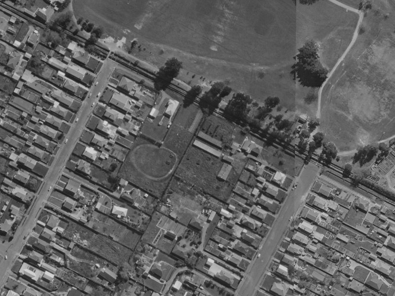 14 Bonar Place from the air, 1970-1974
