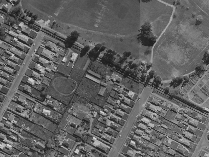 Bonar Place from the air, 1970-1974