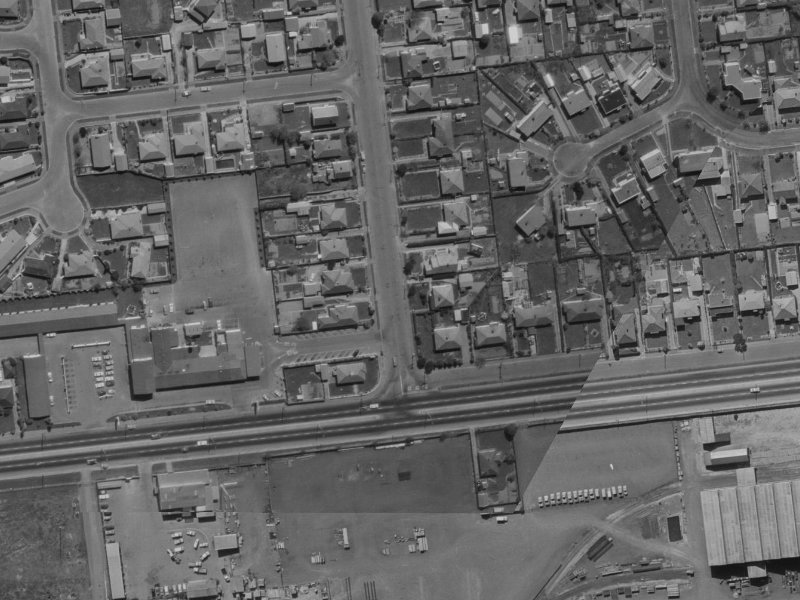 77 Wharenui Road from the air, 1970-1974