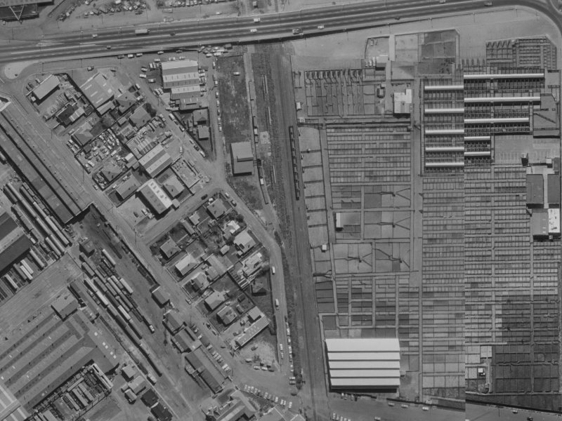 12 Tyne Street from the air, 1970-1974