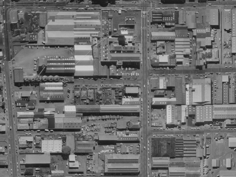 4 Acton Street from the air, 1970-1974