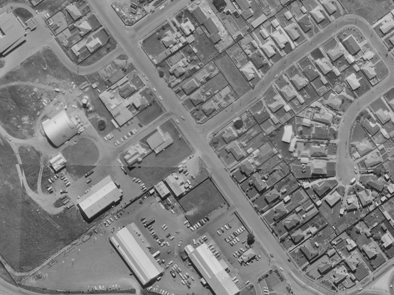 17 Epsom Road from the air, 1970-1974