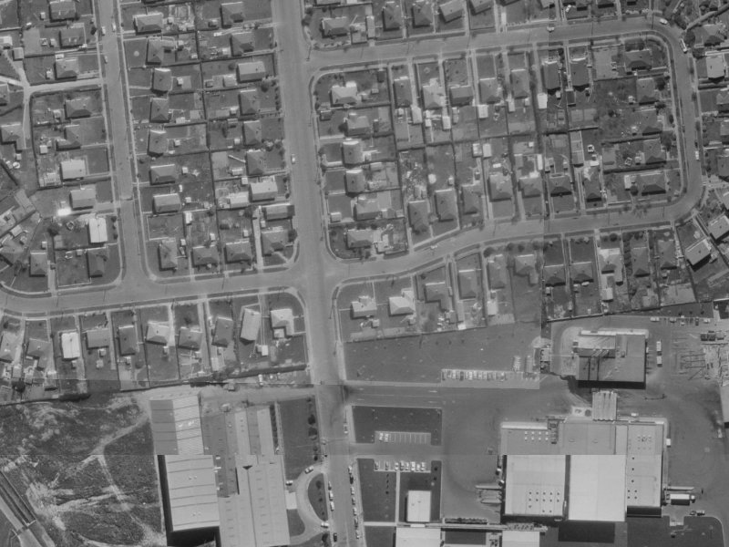 61 Hillary Crescent from the air, 1970-1974