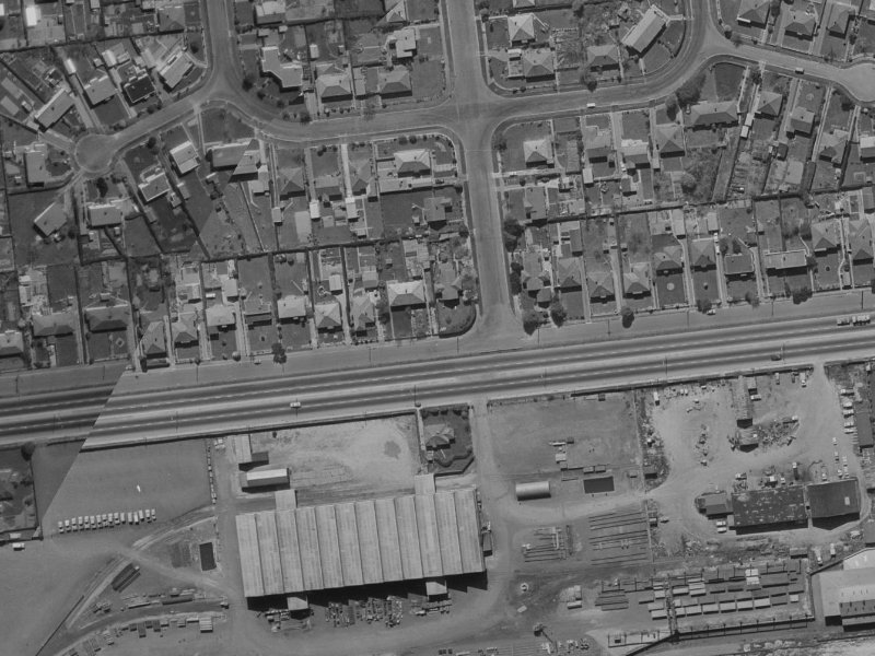226 Blenheim Road from the air, 1970-1974