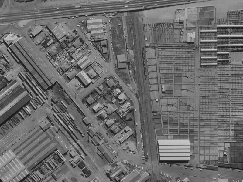 15 Tyne Street from the air, 1970-1974