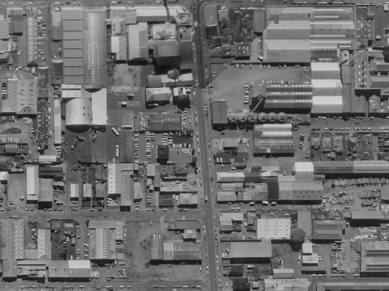 191E Antigua Street from the air, 1970-1974