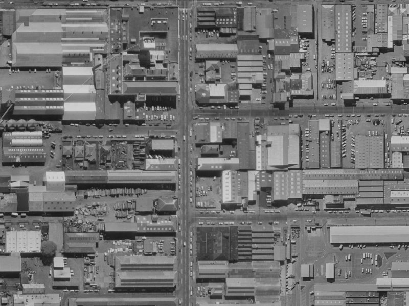 192 Montreal Street from the air, 1970-1974