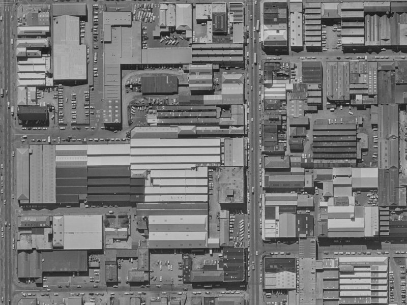195 Durham Street South from the air, 1970-1974