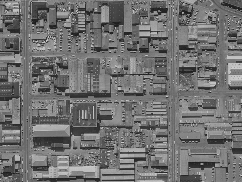 31 Allen Street from the air, 1970-1974