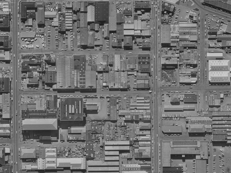 33 Allen Street from the air, 1970-1974