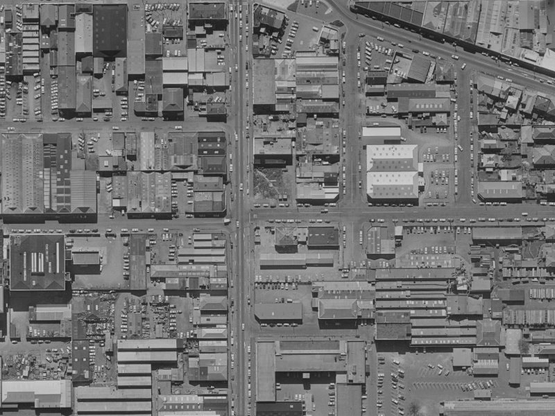 157 Madras Street from the air, 1970-1974