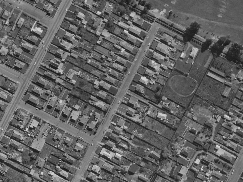 99B Randolph Street from the air, 1970-1974