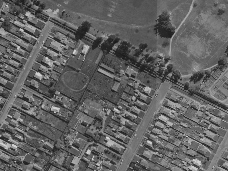 11 Bonar Place from the air, 1970-1974