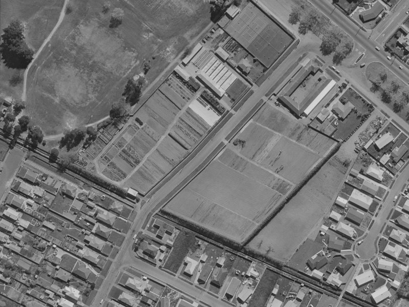 160 Smith Street from the air, 1970-1974