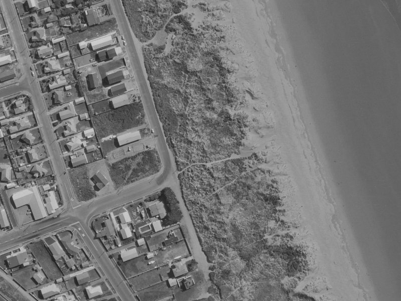 21A Caspian Street from the air, 1970-1974
