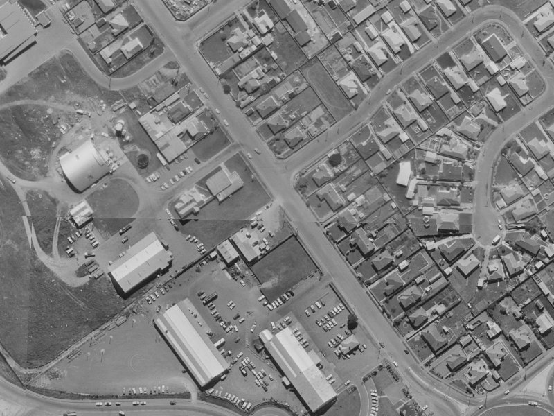 18 Epsom Road from the air, 1970-1974