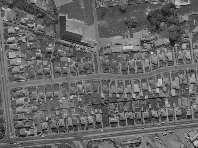 30 Acacia Avenue from the air, 1970-1974