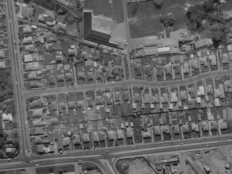 20 Arthur Street from the air, 1970-1974