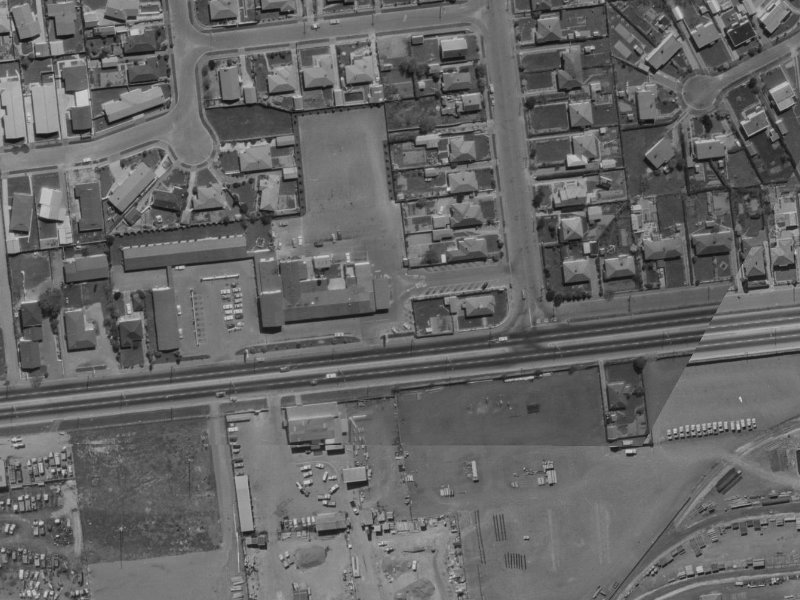280 Blenheim Road from the air, 1970-1974