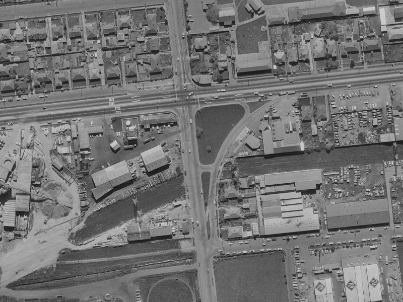 16 Matipo Street from the air, 1970-1974