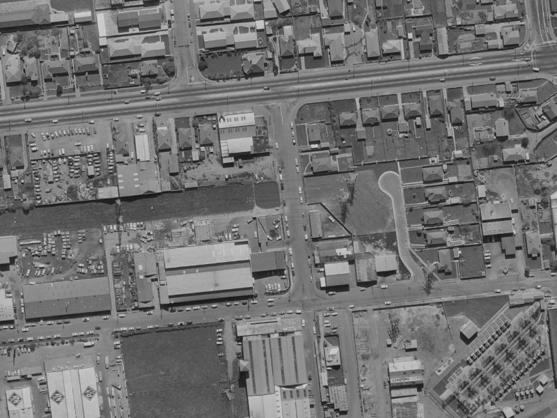 6 Dalgety Street from the air, 1970-1974
