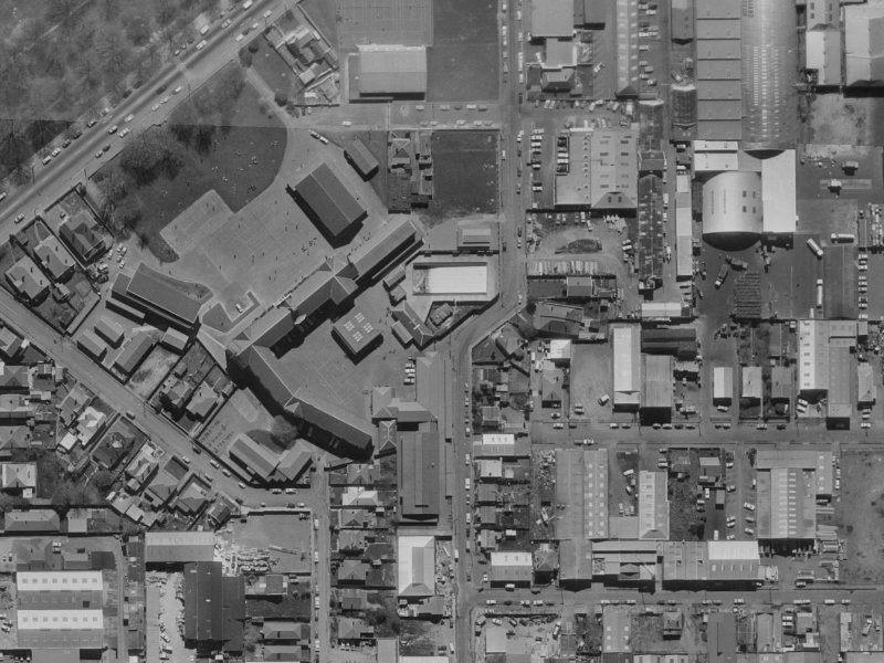 510M Hagley Avenue from the air, 1970-1974