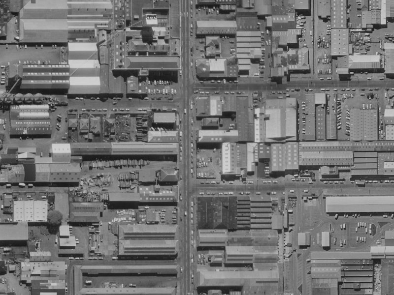 177-193 Montreal Street from the air, 1970-1974