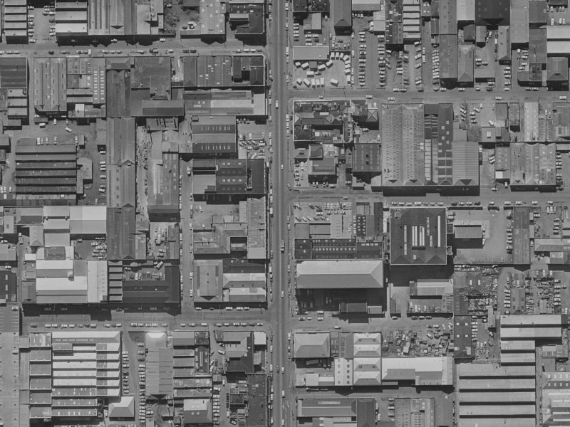 40 Manchester Street from the air, 1970-1974