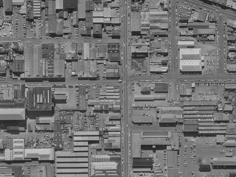 153 Madras Street from the air, 1970-1974